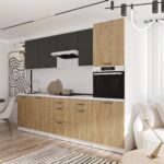 Set bucătărie: Stefani "C" Modern, Marmură, 280 cm